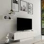 Hanah Home Soporte para TV Matera - Blanco